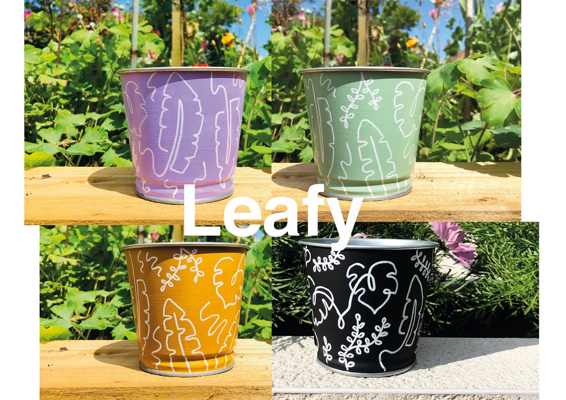 ANY 3 PLANT POTS mix and match Etsy