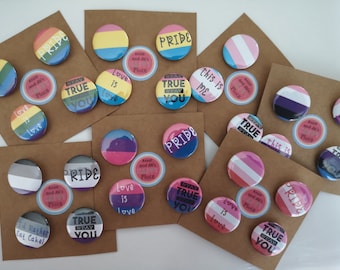 Pride/LBGTQ+ badge sets