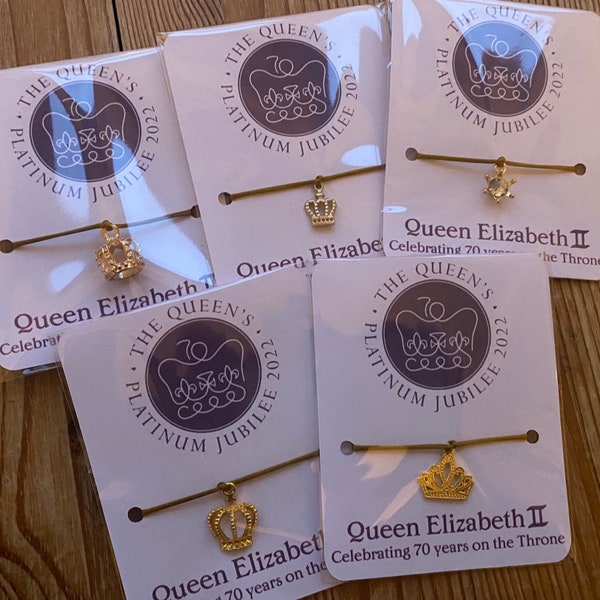 Queen’s Platinum Jubilee Celebratory bracelets