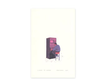 De speler - original linocut