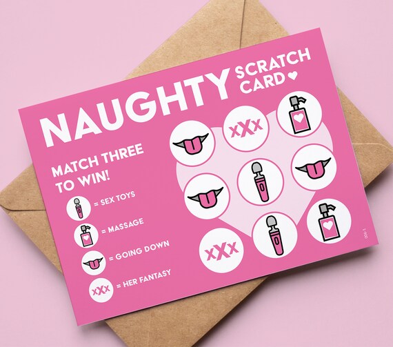 Birthday Gift for Her, Naughty Scratch Card, Gifts for Girlfriend, Sex  Scratch Card, Girlfriend Gift, Couples Gift, Gift for Wife, Rude Gift