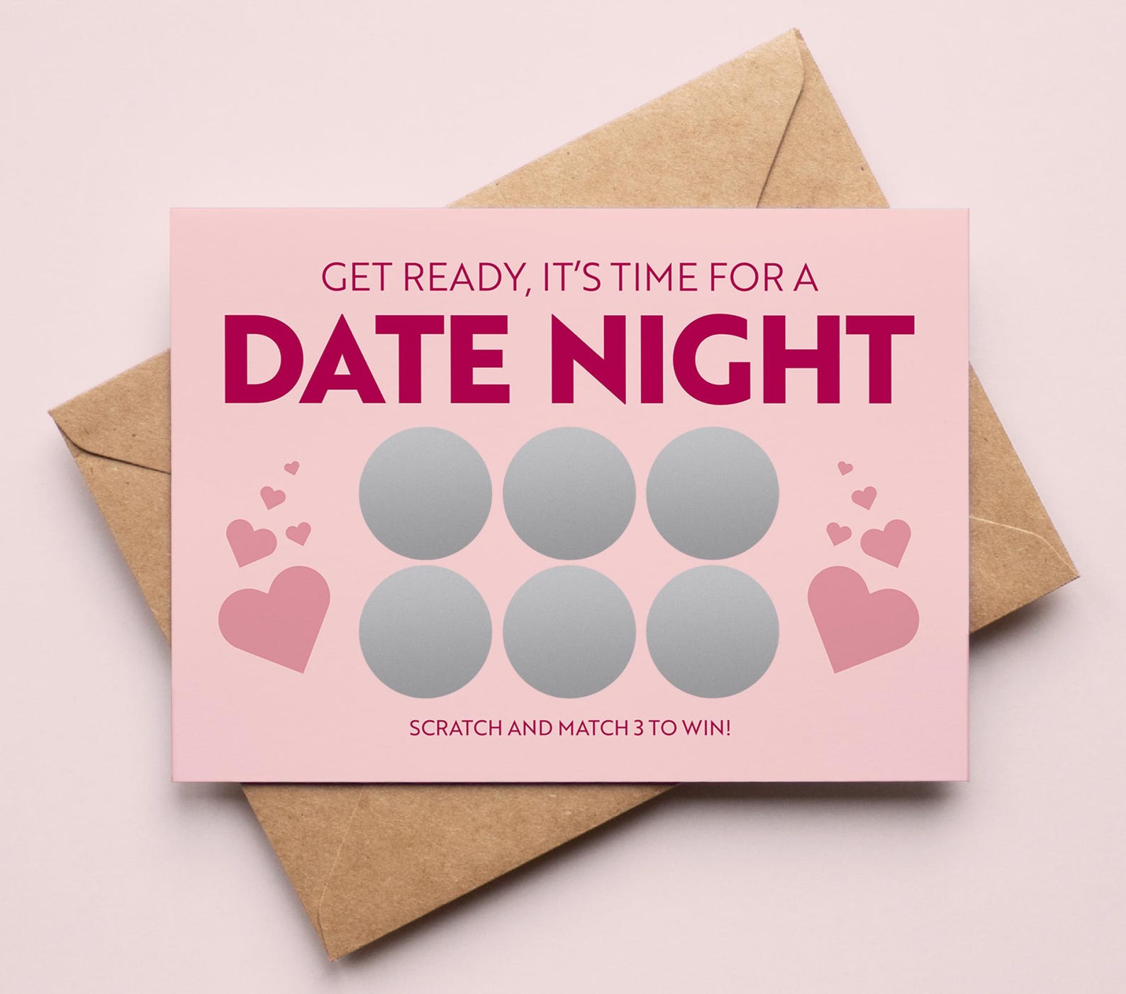 Date Night Scratch Card Date Night Scratch Card