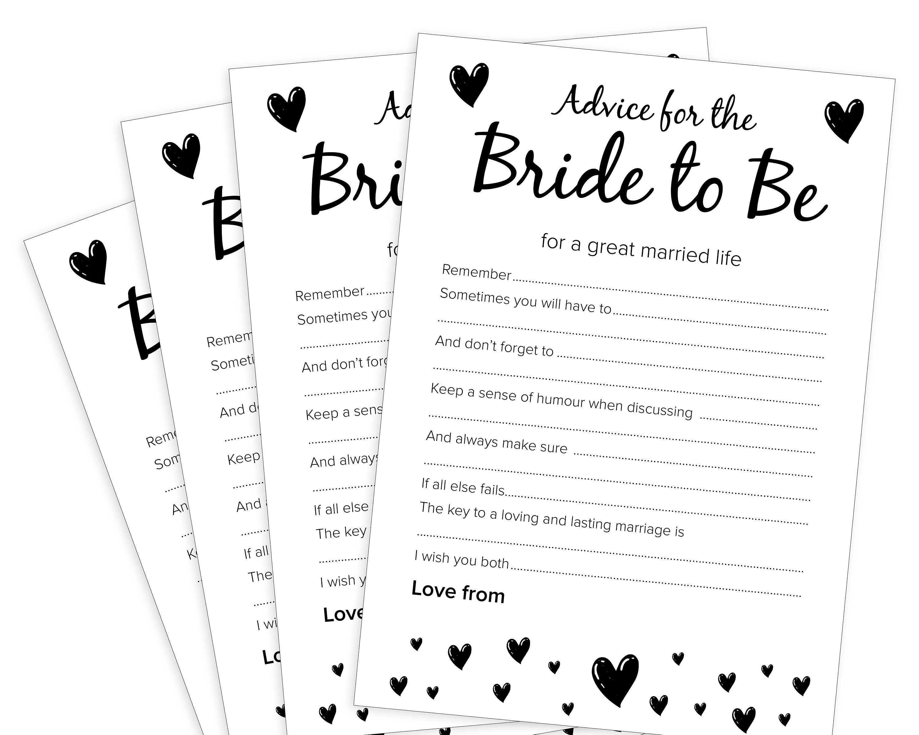 Hen Party Games Advice for the Bride to Be Hen Night Games Etsy UK