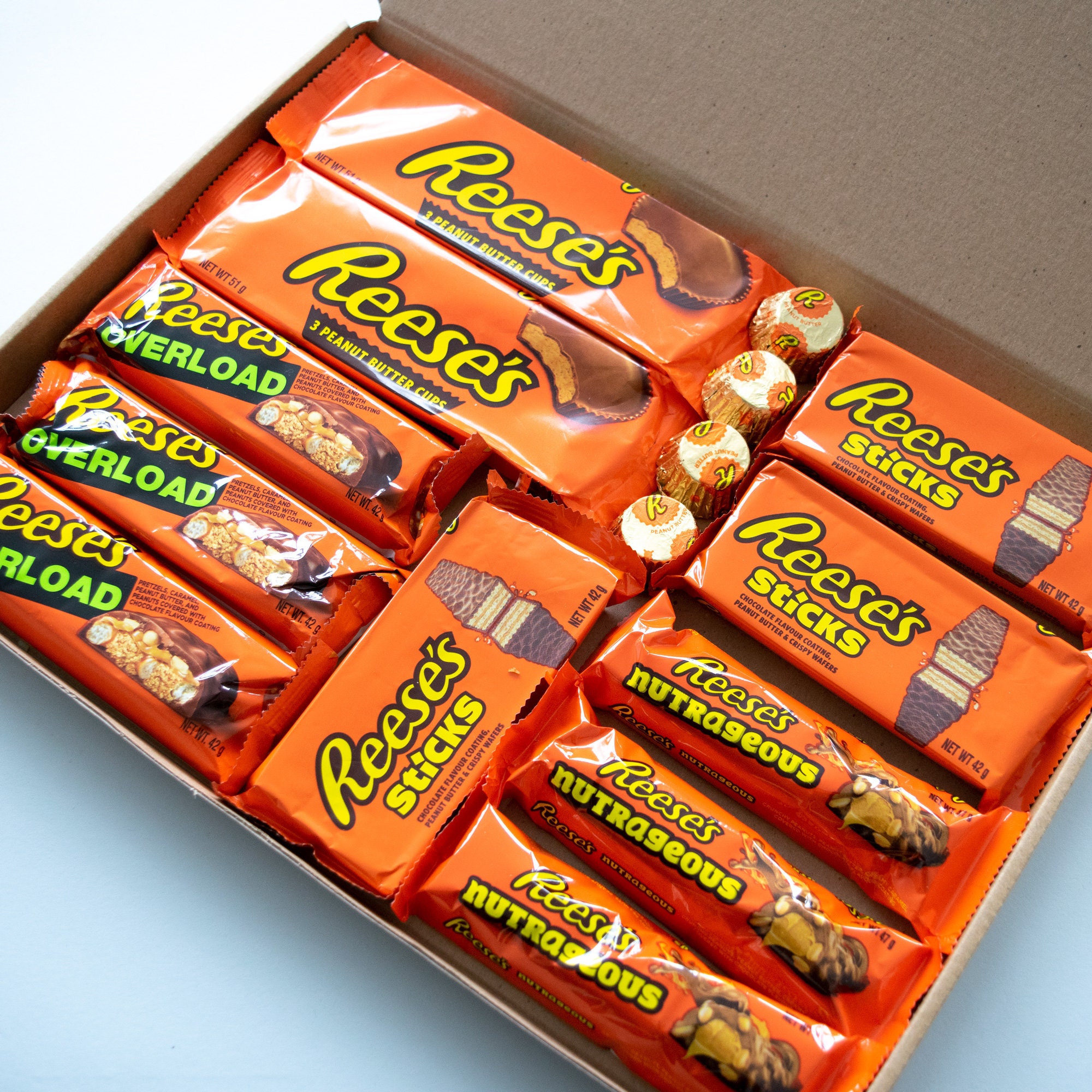 Reeses Chocolate Gift Box Birthday Reeses Hamper | Etsy