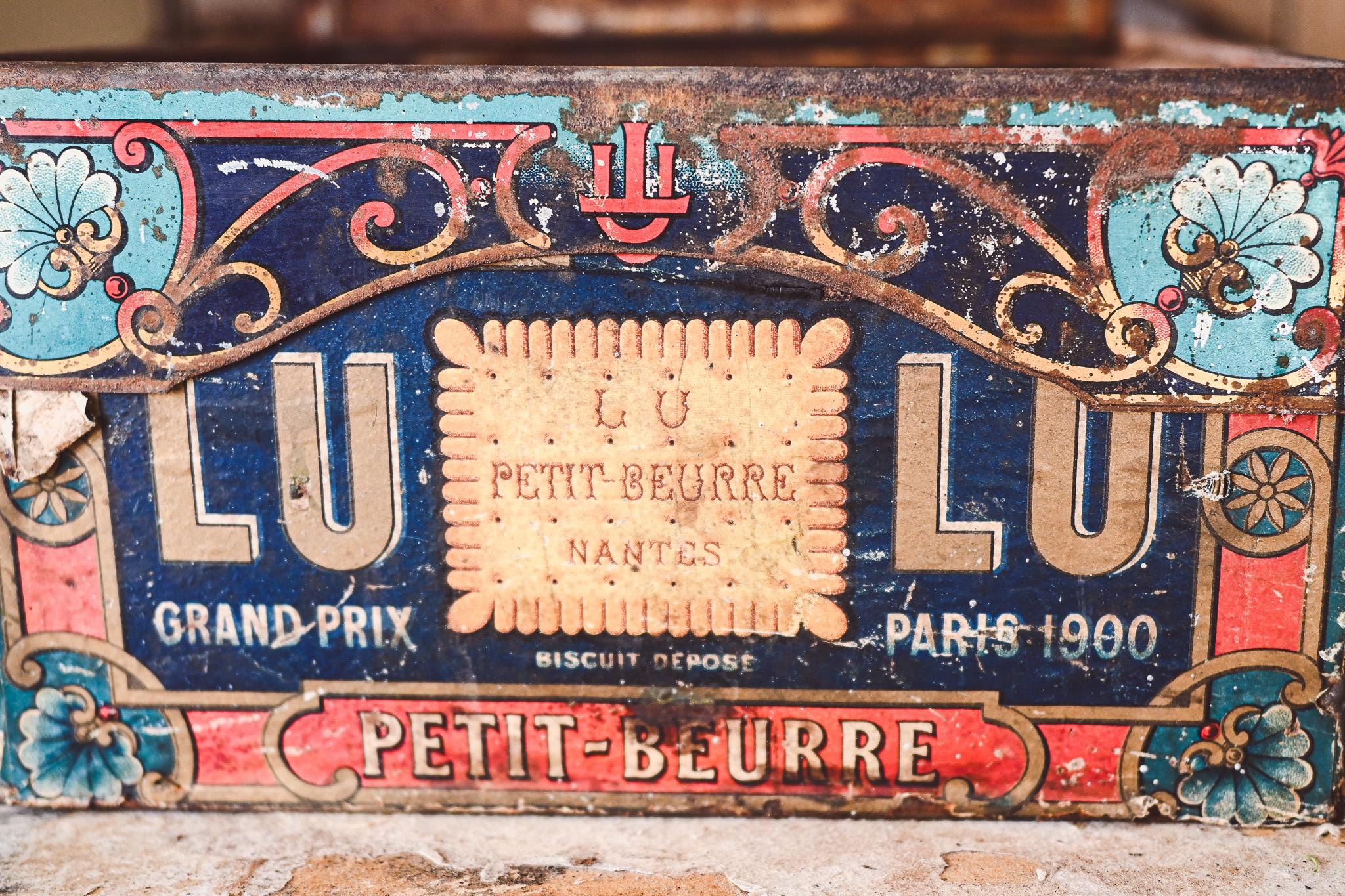 Lu Biscuit Tin - Etsy
