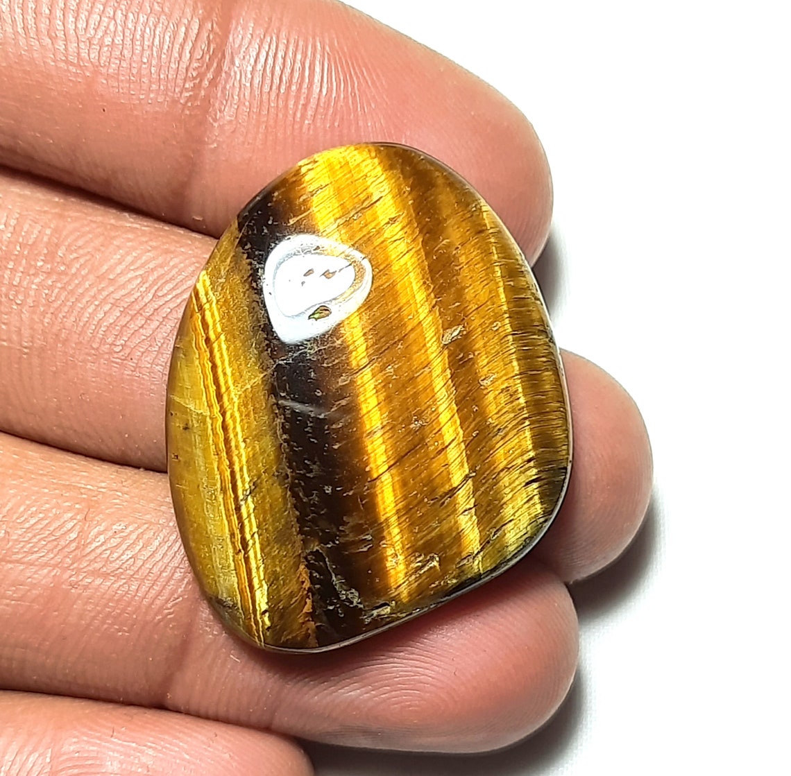 NATURAL TIGER Gemstone 33.90 Carat Fancy Shape Etsy