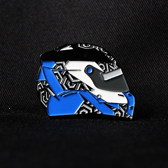 JFC F1 ヘルメット V.ボッタス 2014 1/12 バルテリ・ボッタス ヘルメット F1 エナメルピン、レーシング