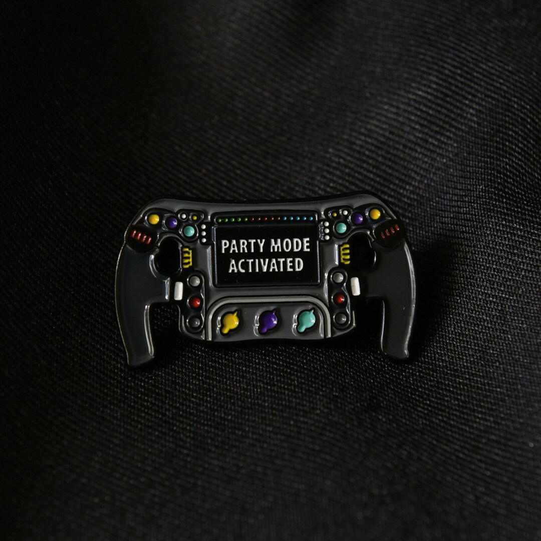 Mercedes Party Mode F1 Steering Enamel Pin Etsy