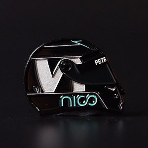 Pin del casco de F1 de Nico Rosberg 2016
