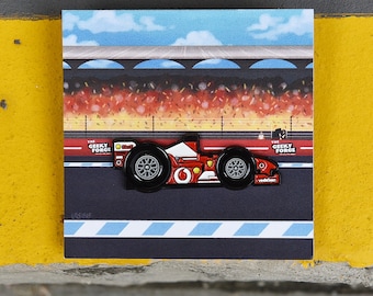 Ferrari 2004 Schumacher's F2004 F1 Car Pin