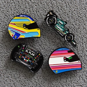 Fernando Alonso Pin - Etsy