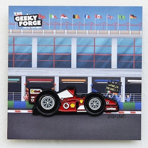Ferrari 2002 Schumacher&#39;s F2002 F1 Car Pin
