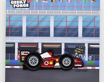 Ferrari 2002 Schumacher's F2002 F1 Car Pin