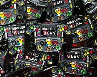 Ferrari "Master Blan" F1 Steering Enamel Pin