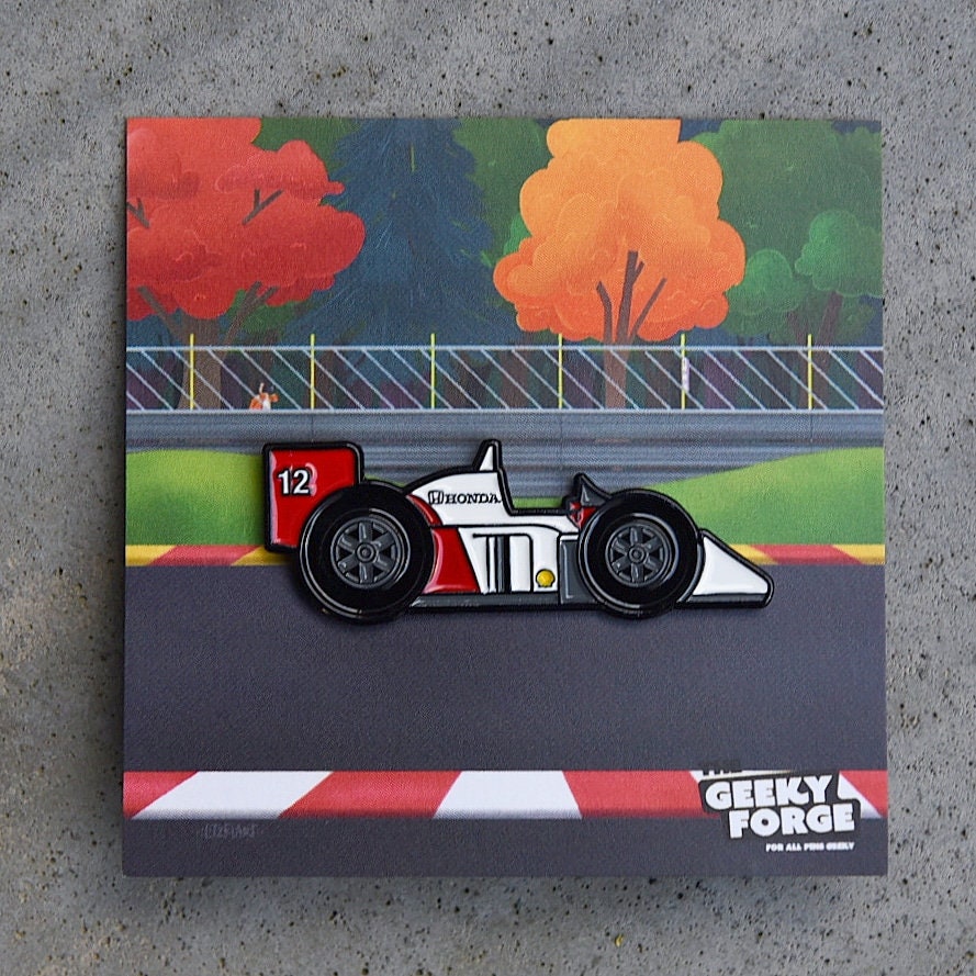 McLaren 1988 Senna MP4/4 F1 Auto Anstecker