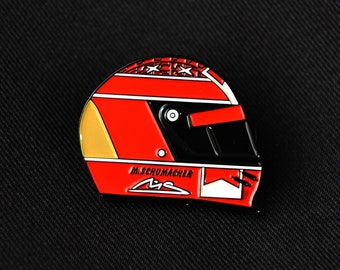 Michael Schumacher Ferrari F1 Helmet Pin