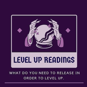 Level Up Tarot Reading - Leitura de tarô para o sucesso, alcance seus objetivos, adivinhação Leitor psíquico - O que está bloqueando você? Leitura de cartas de tarô