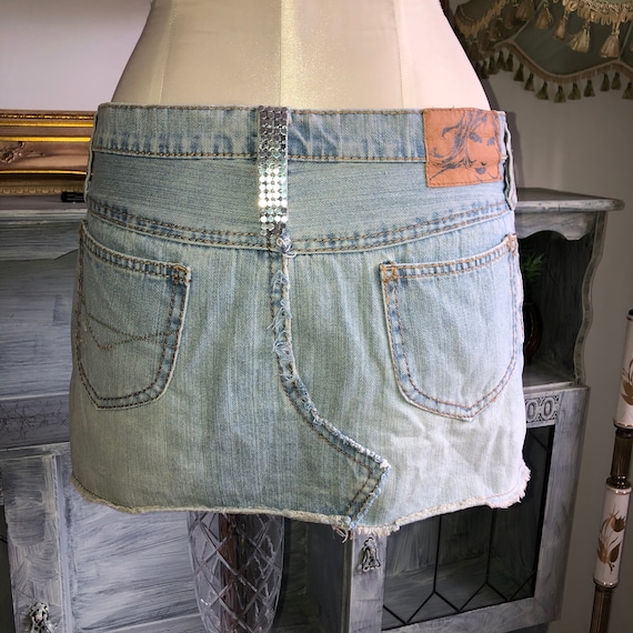 Micro mini top skirt 90s