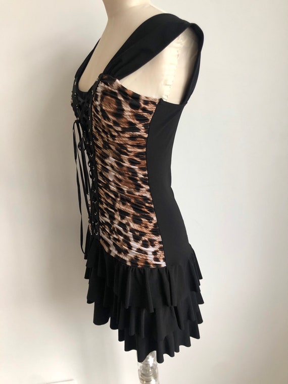 90s lambada rara mini dress from Progress sz S le… - image 3