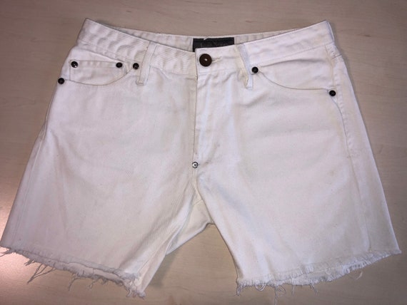 Y2K Acne Jeans White Crop Jeans White Shorts Sz 27/32 Fit S/M - Etsy