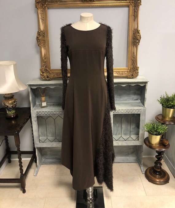 lounge brown dress Urban Cub Lounge Dress, Camel – Alembika U.S main image 0