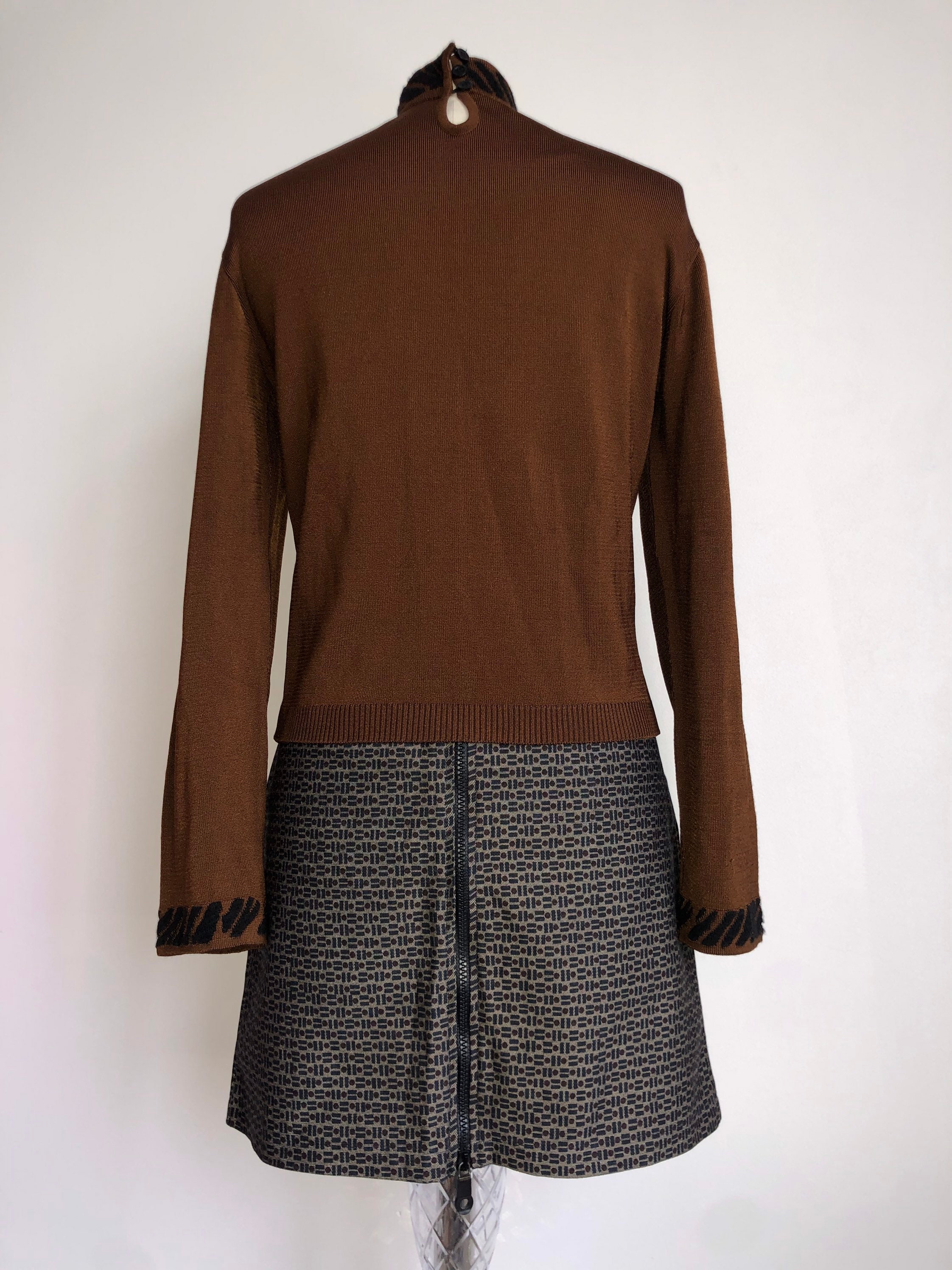 Y2K Kenzo Vintage Silky Look Knittet Top From KENZO JUGLE Sz Y2K Kenzo Vintage Silky Look Knittet Top From KENZO JUGLE Sz