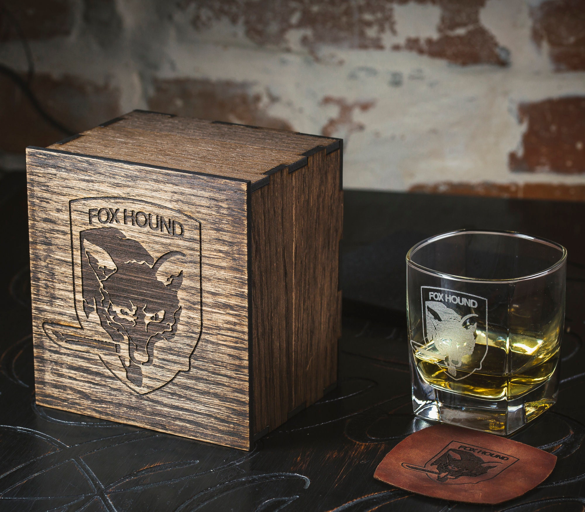 Personalisierte Whisky-Geschenk-Set 76 Untersetzer und | Etsy