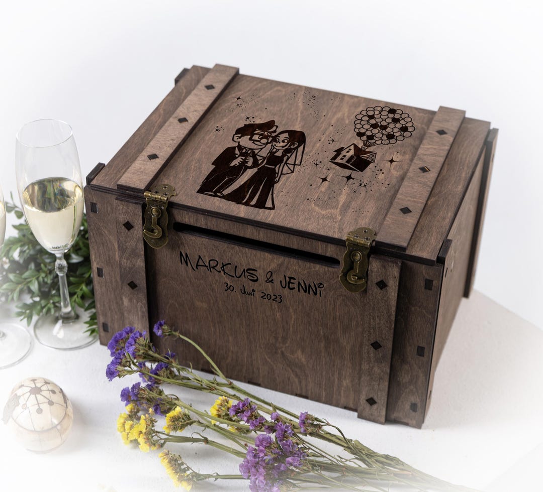 Fairytale Wedding Card Box Dreamy Card Box With Lock Personalized ...