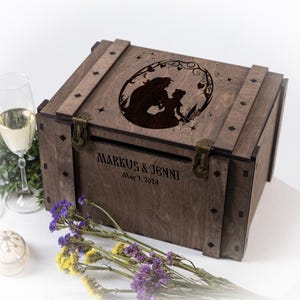 Scatola per biglietti di nozze a tema castello Decorazione da favola reale Scatola per biglietti di nozze magica Scatola per biglietti di nozze da principessa Porta biglietti Scatola per biglietti Regalo personalizzato