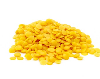 Beeswax pastilles for candle making, wax pastilles, beekeeper's wax, candles, tea lights, candle wax