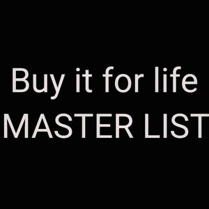 Köp det för livet-masterlista (priser från och med 13/5 2025)