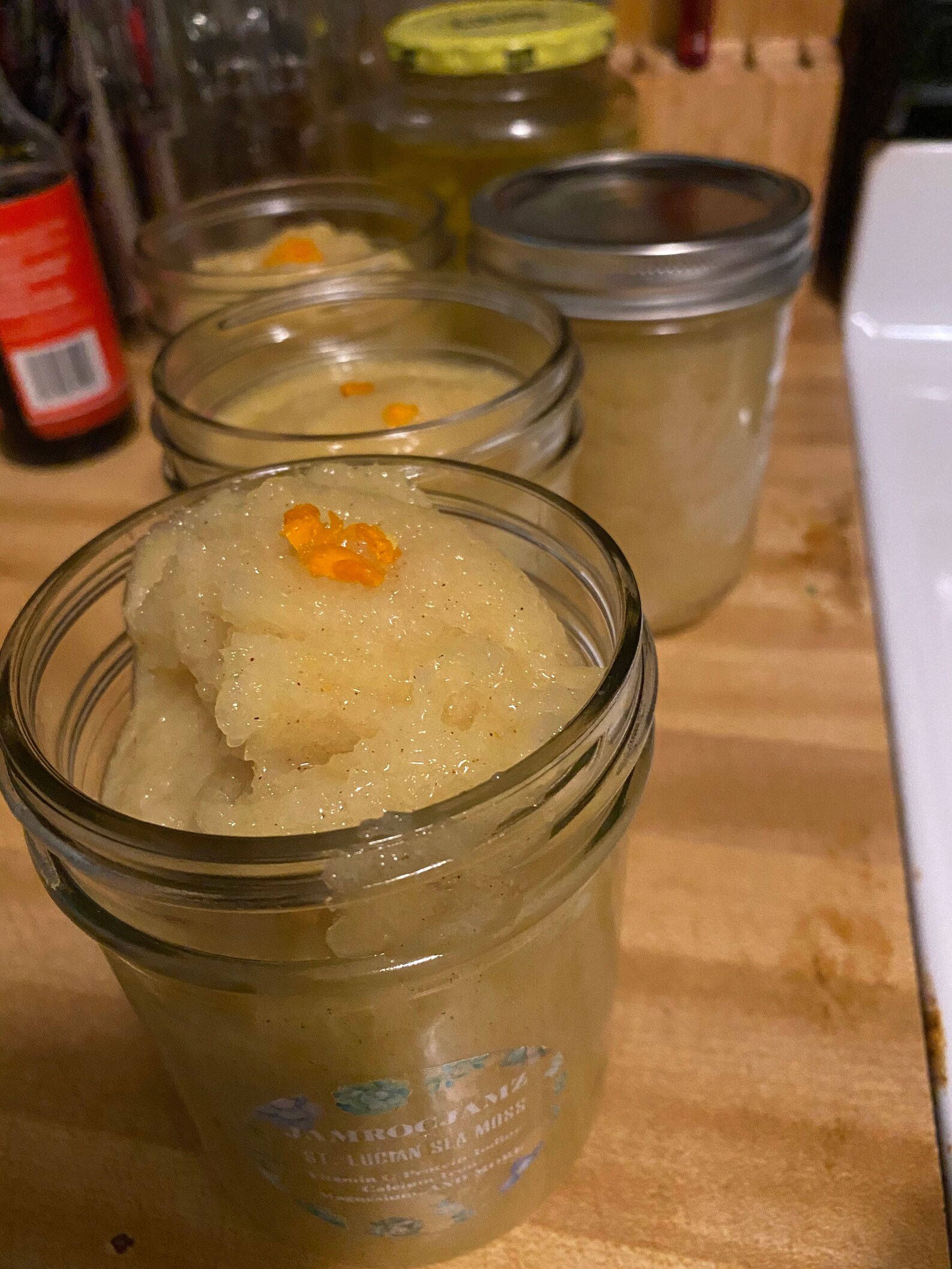 Sea Moss/superfoodirish Moss W/ Ginger Turmeric and Cinnamon Etsy