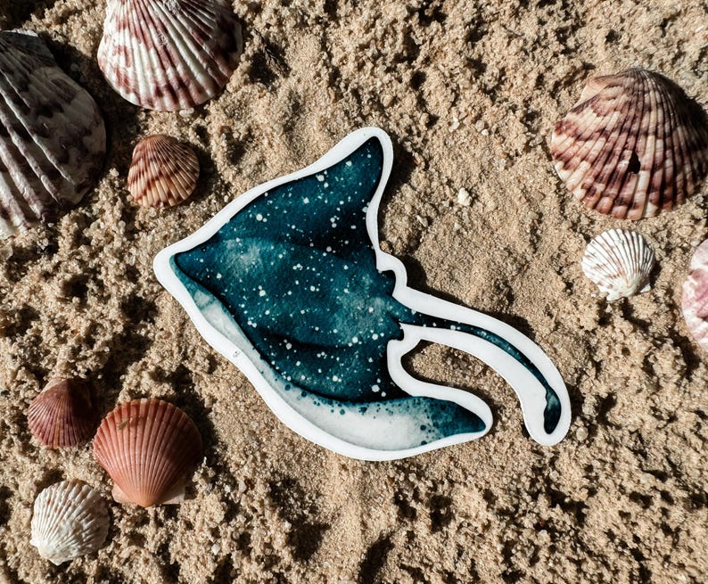 Coastal Sticker Collection | Weatherproof Beach Stickers - Etsy