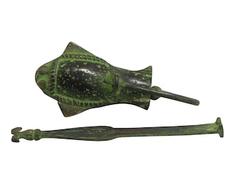 Lock - Padlock - Stingray - Brass