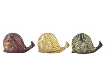 Brass snail - Figurine - Decoration - Animal