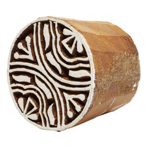 Timbro in legno - Mandala 09 - 3,5 cm - Timbro in legno