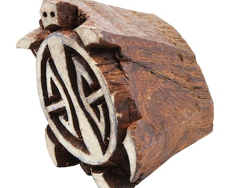 Wooden stamp - turtle 03 - 5 cm - wooden stamp