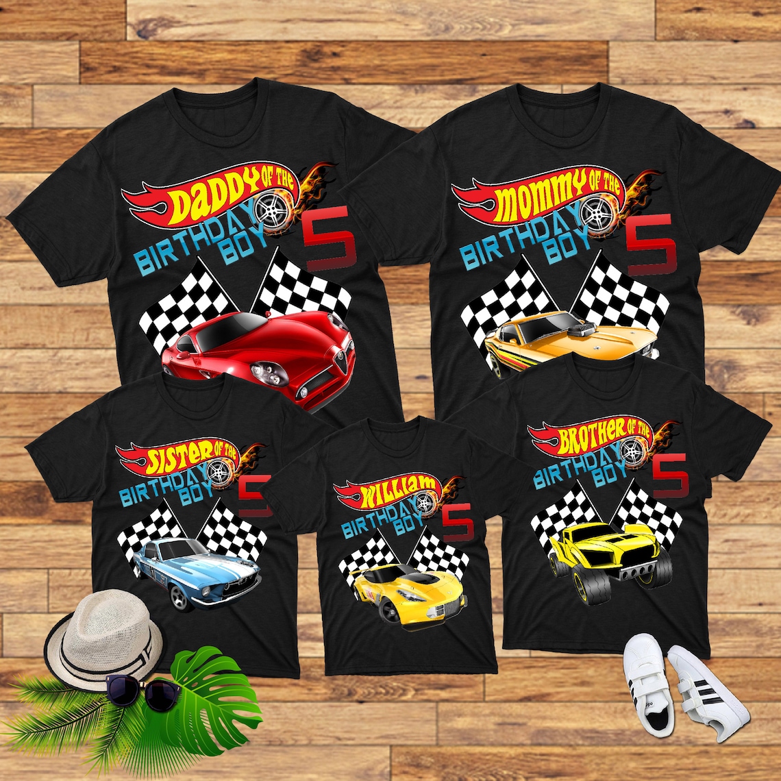 Hot Wheels Birthday Shirts Family Hot Wheels shirts Hot Etsy