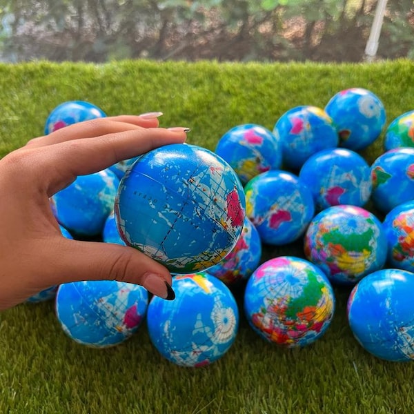 Balles anti-stress, 7,6 cm, thérapeutiques et éducatives