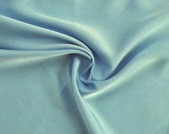 Silk Satin Extra Lightweight Fabric, Mantilla wrap, Silk scarf fabric, Head cover silk fabric, Headcovering fabric, Bridal satin fabric