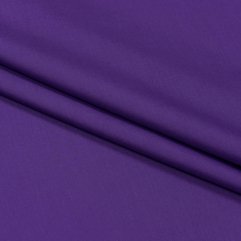 Poly Cotton Fabric Any Colors Available Sewing Clerical Etsy