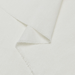 Cream Linen Blend Fabric by the half meter for altar coverings, Crafting, Solid Patchwork fabrics, Dressmaking linen fabric, Organic fabrics