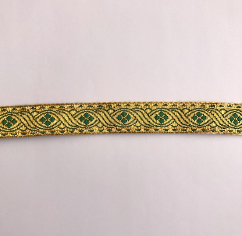 Robe Ribbon Metallic Galloon Liturgical Ribbon 2.5 Cm, 3.5 Cm, 5 Cm Width for ...