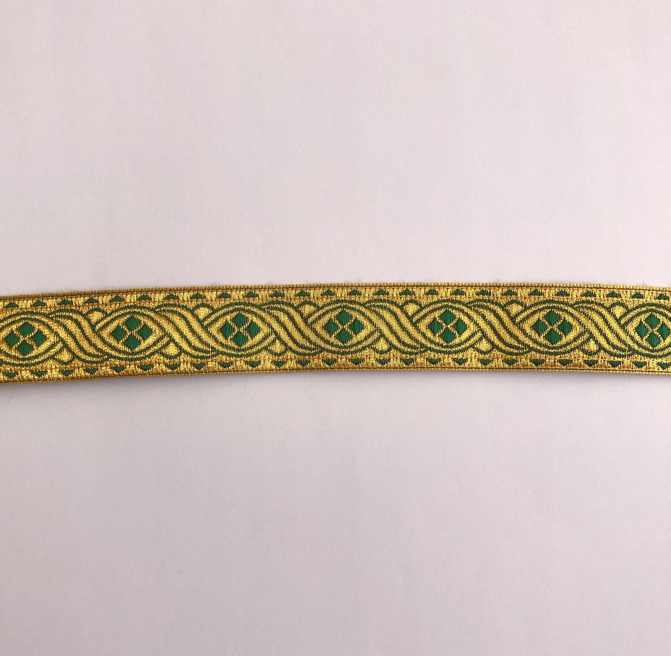 Metallic Galloon Liturgical Ribbon 2.5 Cm, 3.5 Cm, 5 Cm Width for ...
