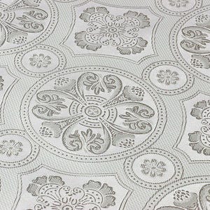 Tela con estampado bizantino, tela litúrgica de todos los colores, tela para vestimentas, tela litúrgica, brocado azul dorado, brocado rojo dorado, brocado blanco dorado imagen 14