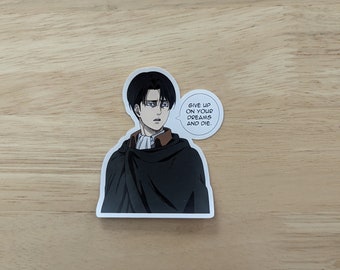 Give Up Sticker