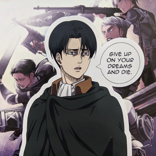 Attack on Titan Bookmarks Levi Ackerman and Eren Jaeger - Etsy Australia