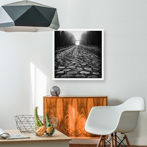 Paris-Roubaix &quot;The Arenberg Trench&quot; photo art print