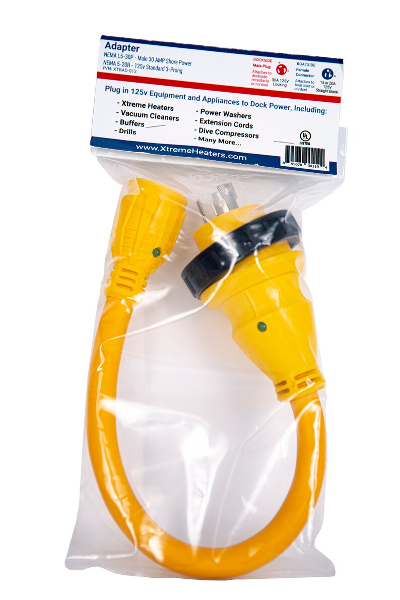 Marine Shore Power Adapter Pigtail L530P Male to 515R Female Etsy