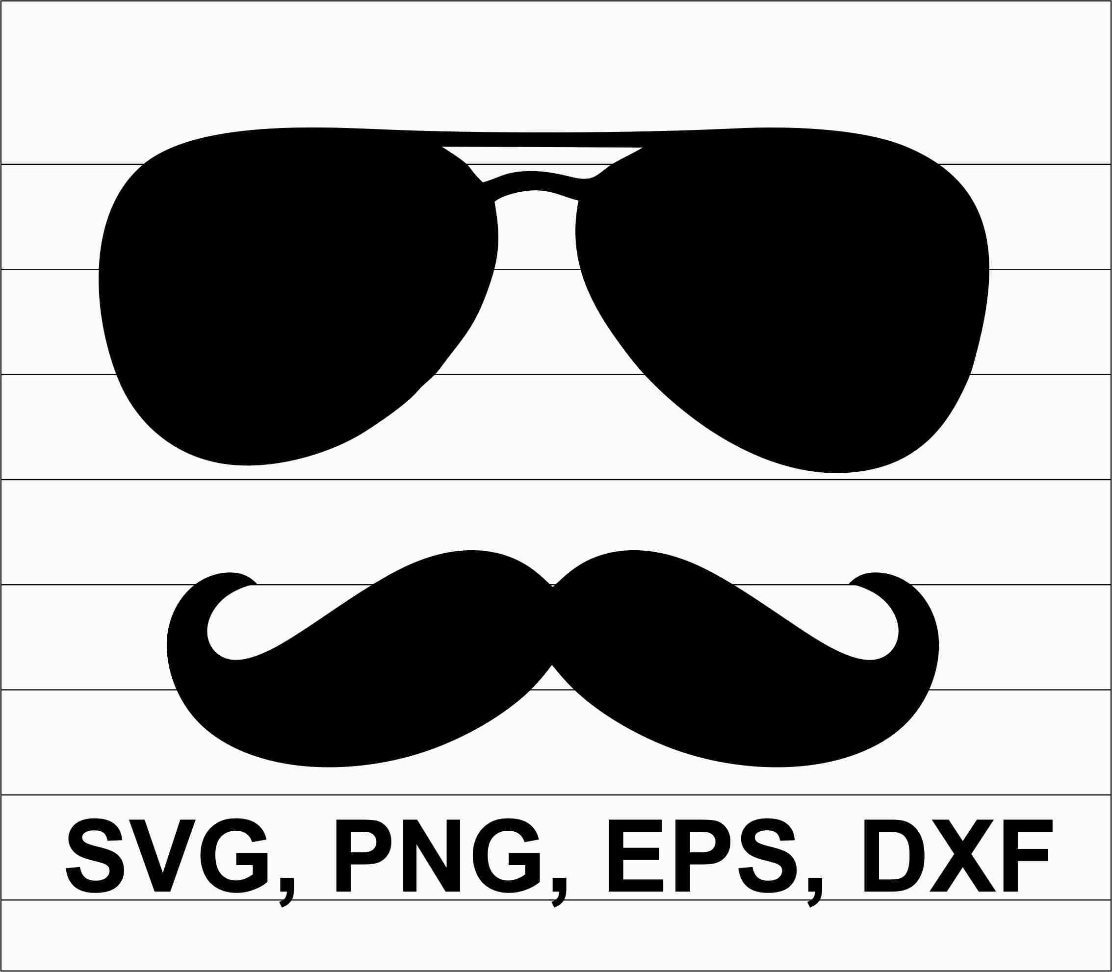 Mustache, Svg Cut File Mustache Clipart Mexican Mustache Svg, Png, Eps